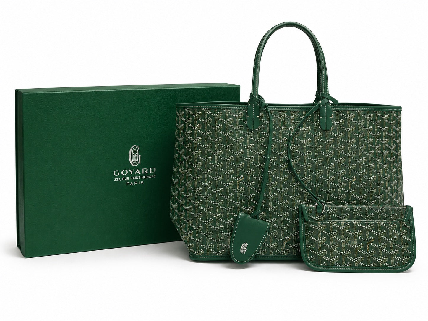 Goyard Saint Louis PM Bag - Green