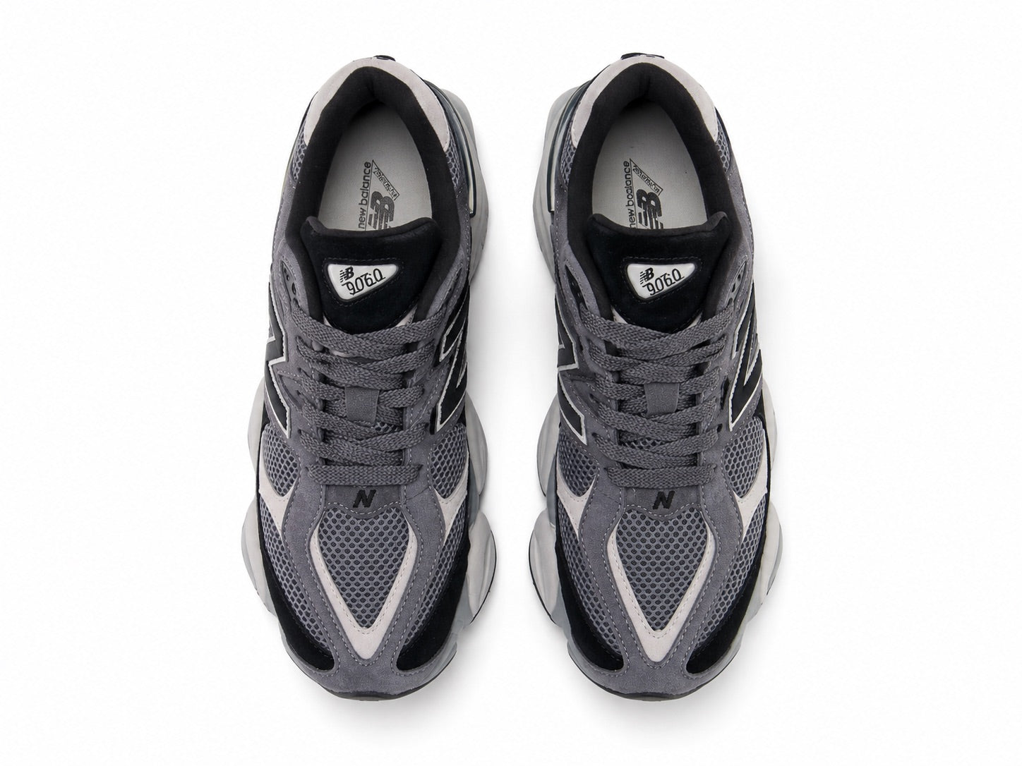 New Balance 9060 Black Grey Cream