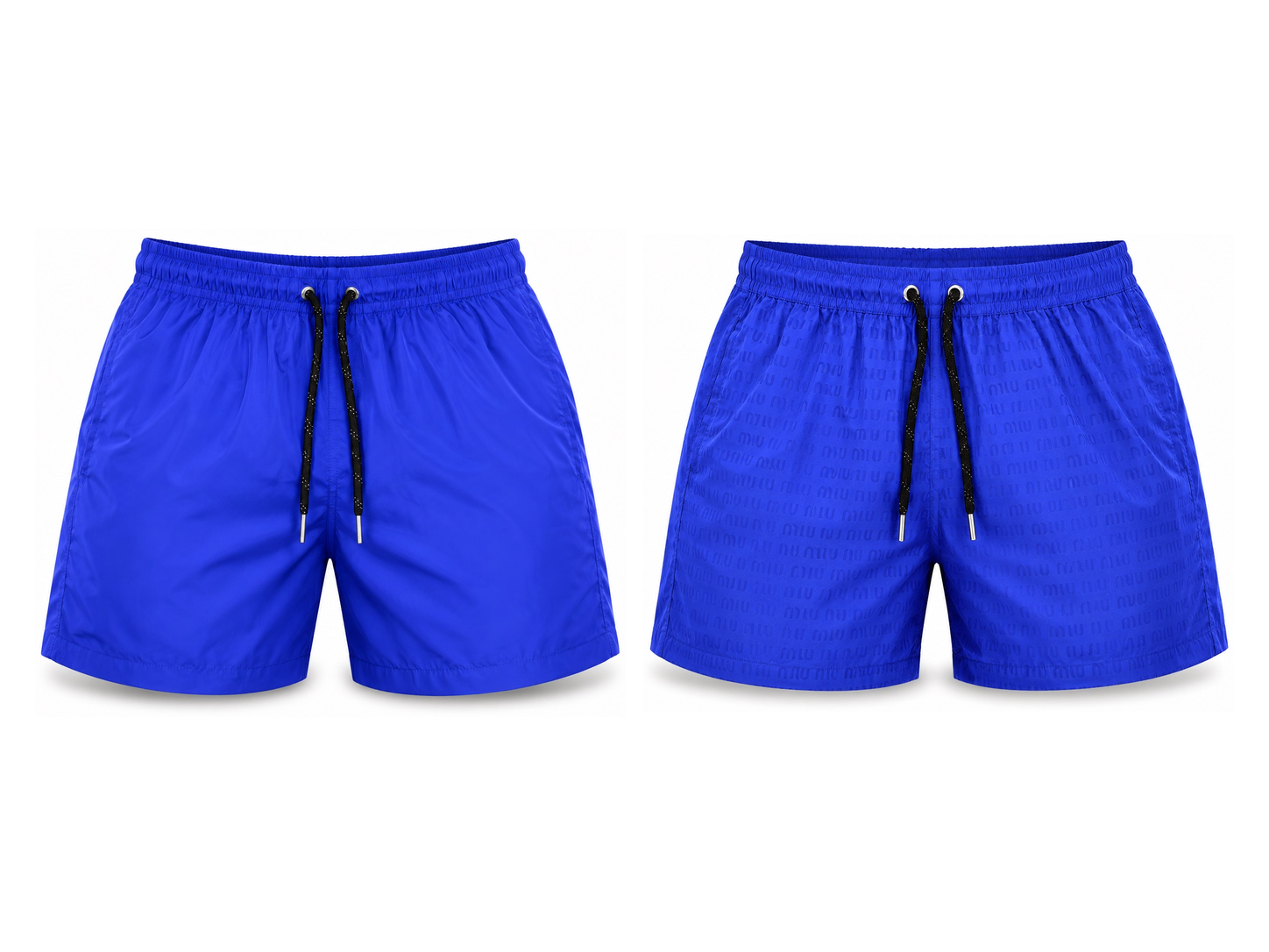 Miu Miu Water-Reactive Swim Shorts - Blue