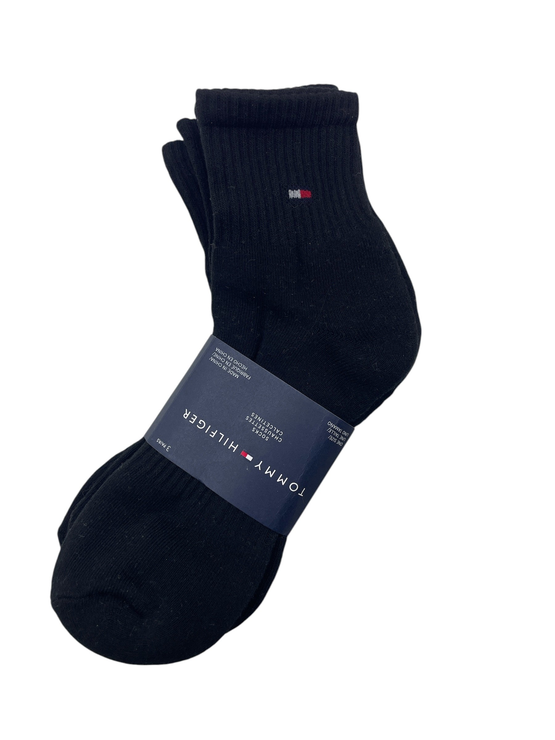 Tommy Hilfiger Classic Socks 3-Pack - Black