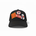Dsquared2 Black Patch Curved Brim Cap