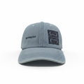 Givenchy Denim Curved Brim Cap With Black Logo Embroidery