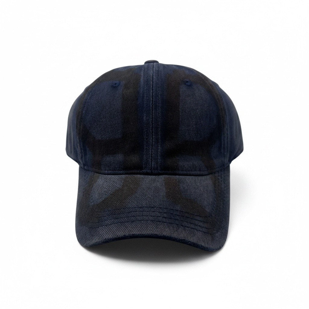 Balenciaga Dark Camo Curved Brim Cap